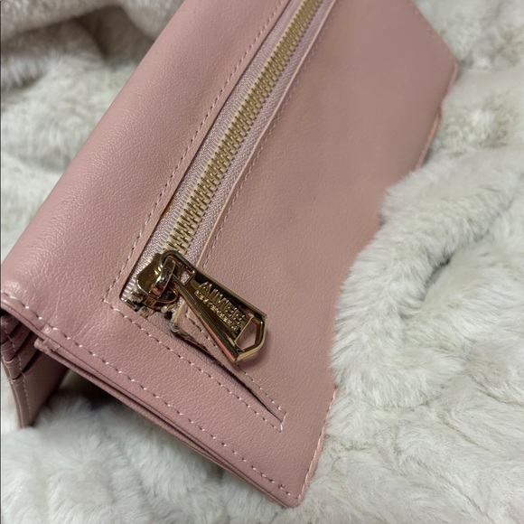 Aimee Kestenberg Blush Pink Leather Continental Wallet - Picture 3 of 6